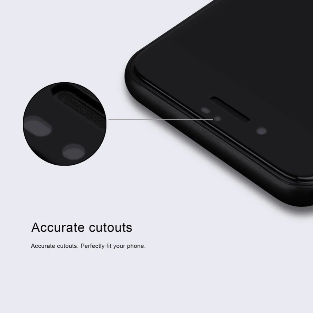 NILLKIN 3D AP+ MAX закаленное стекло для iPhone 7 8 7 Plus 8 Plus полное покрытие Антибликовая Защитная пленка защита экрана