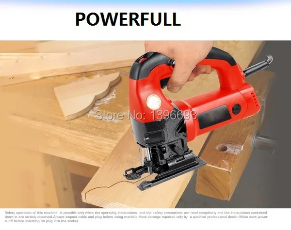 Пила для деревообработки с модуляцией скорости ручная многофункциональная