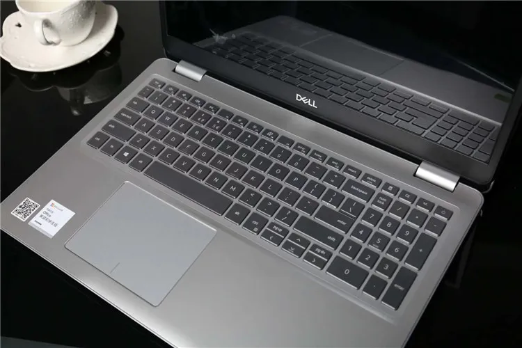 Для Dell Inspiron 15 5584-15," ноутбук компьютер ТПУ ультратонкая клавиатура кожаный чехол протектор