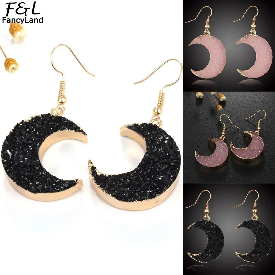 Женские серьги подвески Moon Jewelry|Серьги-подвески| |