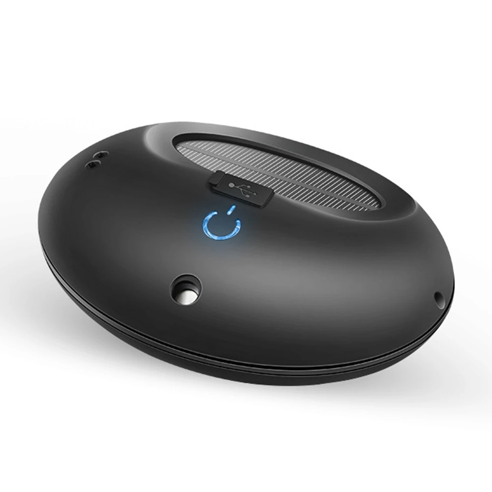 С USB Вентилятор солнечной энергии офис избавление от запахов дезодорирование