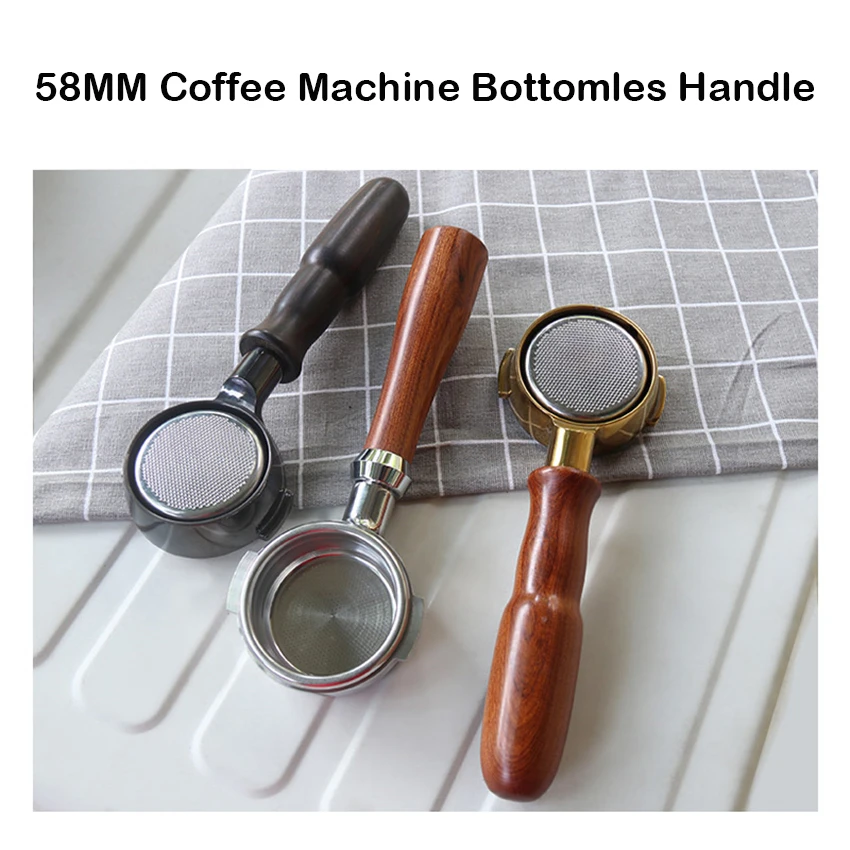 58 мм Кофе ручка машины без внутренней подошвы держатель фильтра экспопары E61 из