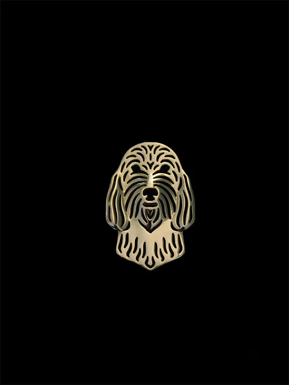 

New Classic Animal Petit Basset Griffon Vendeen Broche Gold Silver Brand Designer Brooch For Men Overwatch Gift For Friend