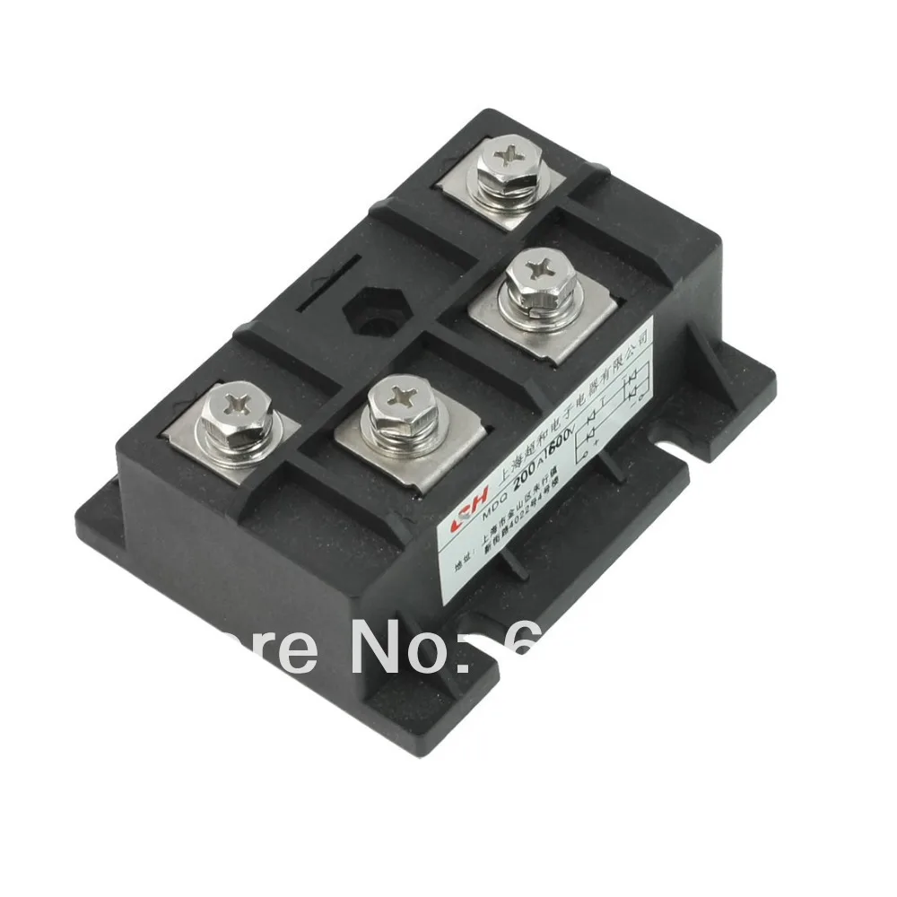 MDQ 200A AC 1600V Signle фазовый управляемый мостовой выпрямительный модуль|phase control|ac phase