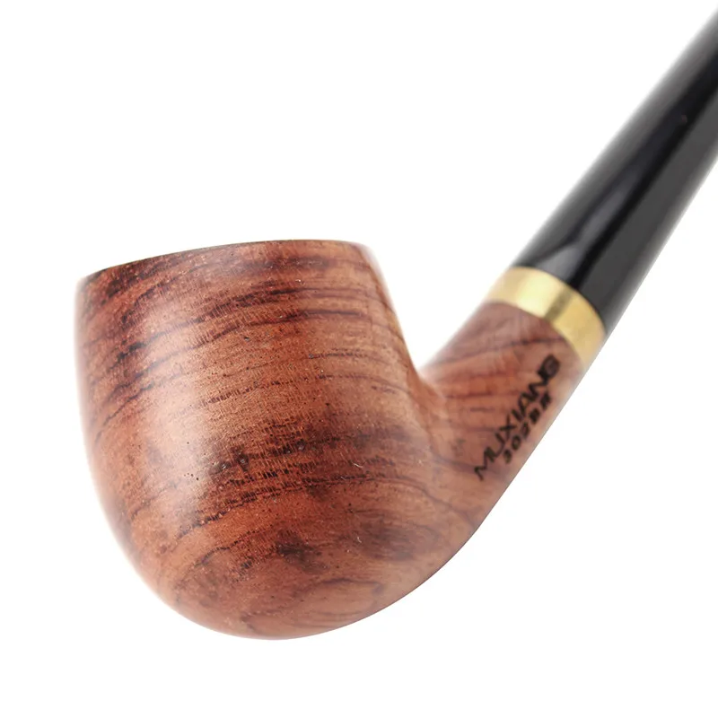 Деревянная курительная трубка MUXIANG Churchwarden с длинным стержнем kevazingo 3 мм фильтр
