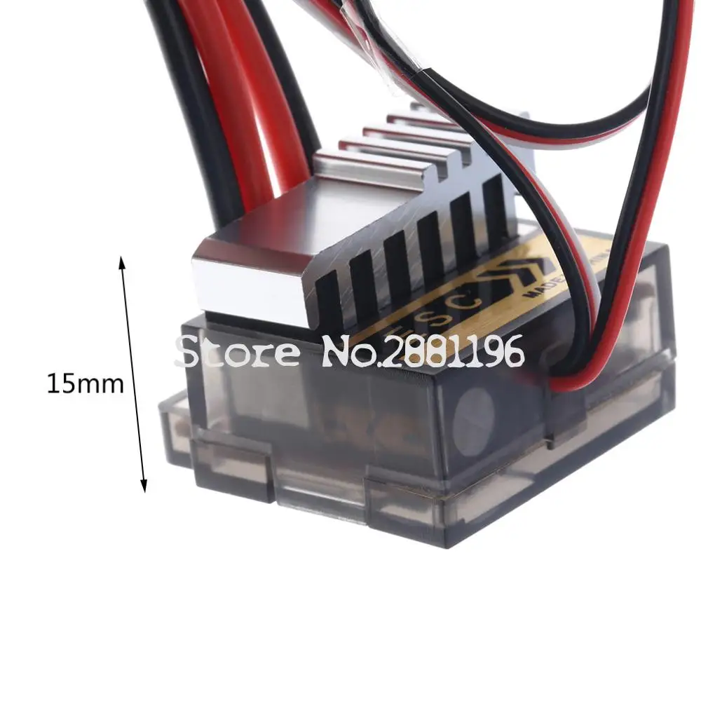 Щеточный регулятор скорости 320A ESC для радиоуправляемого автомобиля корабля и