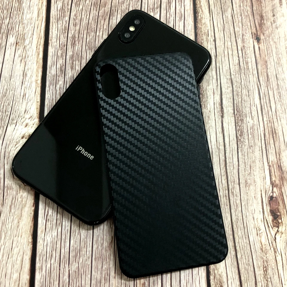 Xwmkai полное покрытие задняя пленка для Apple Iphone X Xr Xsmax изогнутая углеродное волокно Черная задняя защитная пленка для Iphone Xr Xs X