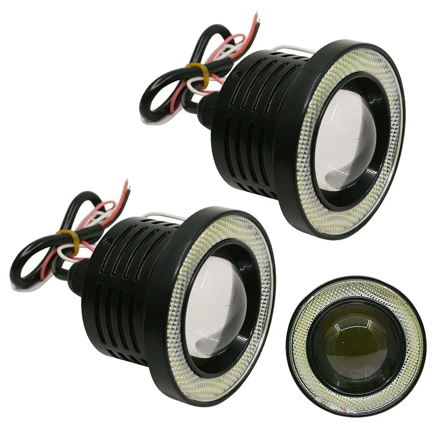 Автомобильный Стайлинг 3 5 &quotВодонепроницаемый проектор LED с линзами Halo