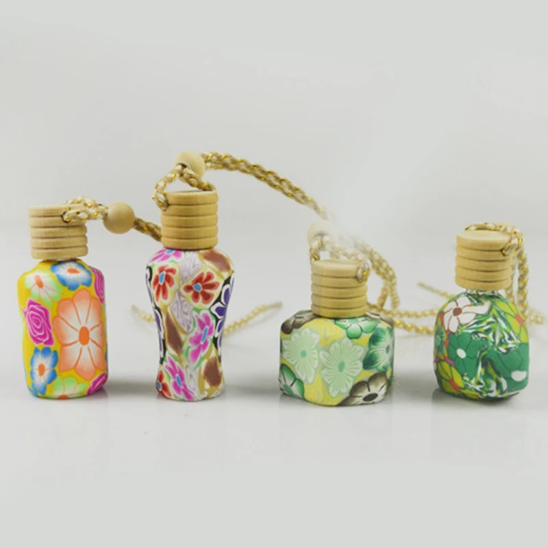 Новый Модный цветочный напечатанный подвесной автомобильный освежитель воздуха