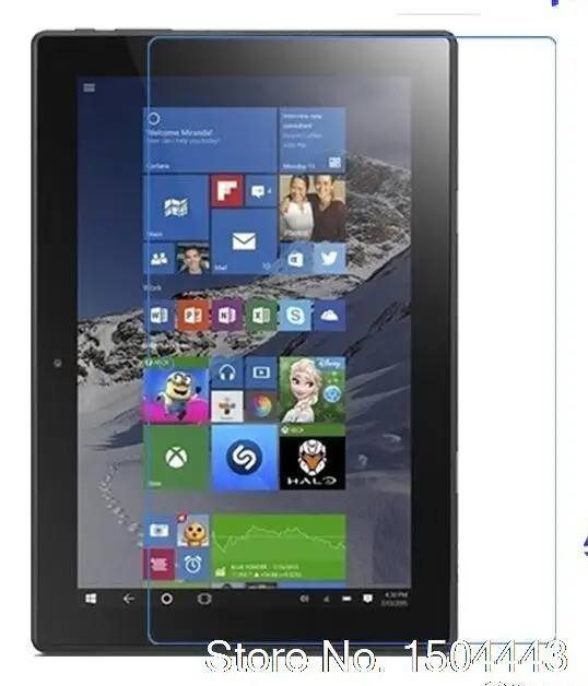 2 шт./лот Защитная пленка для экрана с защитой от отпечатков пальцев Lenovo miix 310 10 1