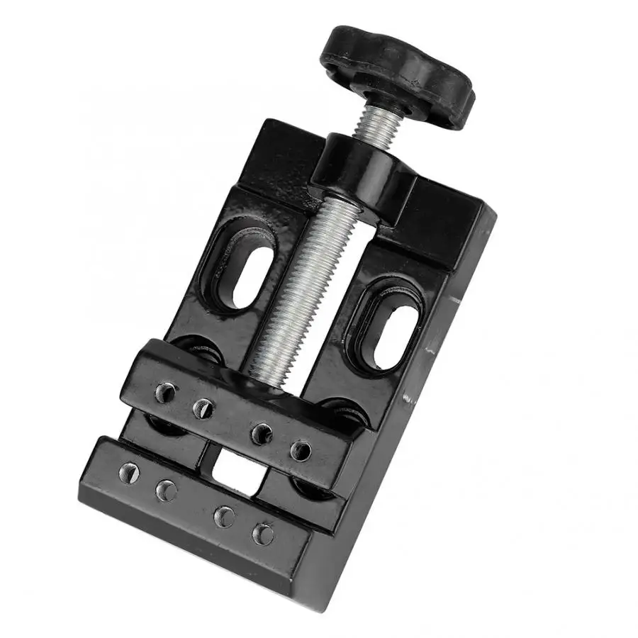 Мини электрическая дрель с плоским тиском миниатюрный зажим для открытия стола