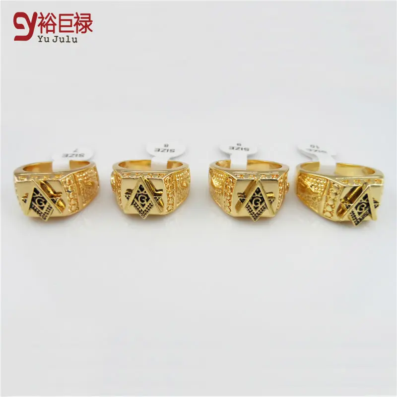 2020 мужское 24k золотое металлическое кольцо в стиле хип хоп золотые Медузы