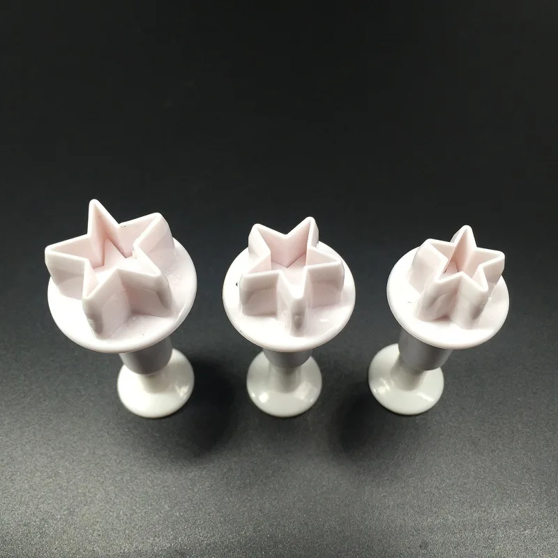 3 шт. прессформы для торта пресс-форма резки маленькая звездочка инструмент