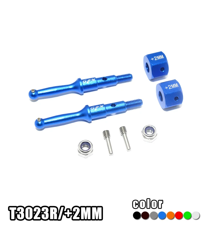 Задний вал колеса из алюминиевого сплава 1/8 дюйма TAMIYA T3-01 Dance Rider 57405 Шестигранный