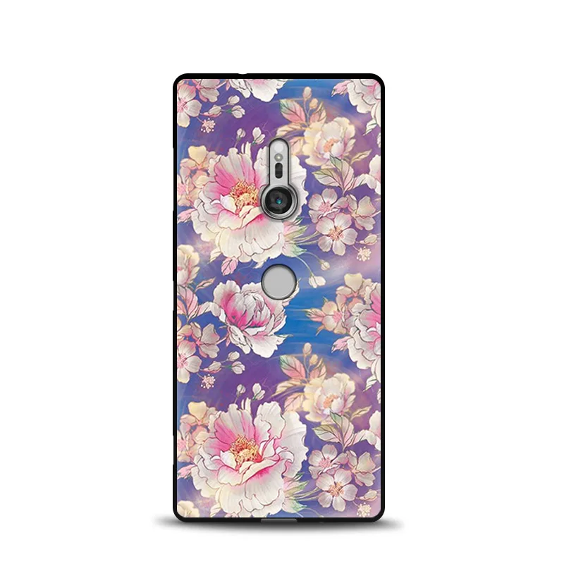 JURCHEN, роскошный 3D мультяшный чехол для телефона, для sony Xperia XZ3, чехол, мягкий, TPU, силиконовый, задний Чехол для sony Xperia XZ3, двойной чехол - Цвет: 46