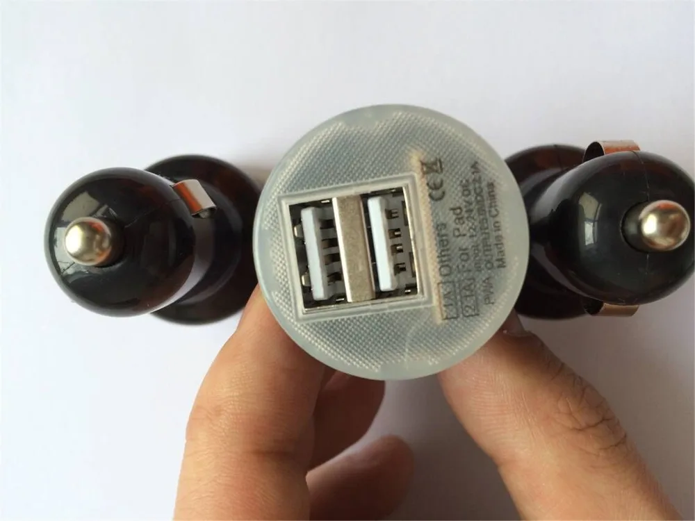 Набор из 3 предметов черного цвета! Универсальное автомобильное зарядное