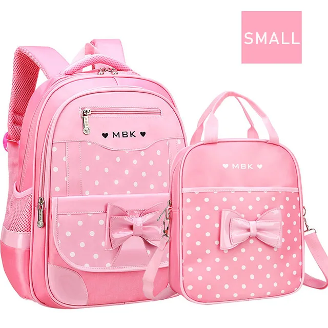 small pink handbag Детский рюкзак для девочек, школьные сумки, рюкзаки с рисунком, детские сумки, ортопедический школьный ранец, студенческий ранец, Mochila Infantil - Цвет: small pink handbag