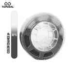 TOPZEAL 3d принтер PLA нити изменение температуры цвет, 1 кг катушка, 1,75 мм, серый до белый, точность измерения +-0,05