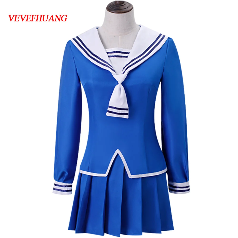 VEVEFHUANG аниме корзина с фруктами Косплей Костюм Tohru Honda форма JK девушка школьная