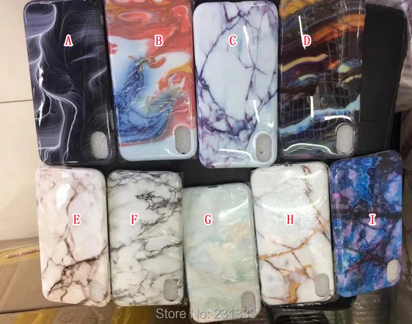 C-ku для Iphone X XS 8 I8 7 Plus I7 6 6S IphoneX Marble Rock Lightning TPU IMD мягкий чехол гранитный камень
