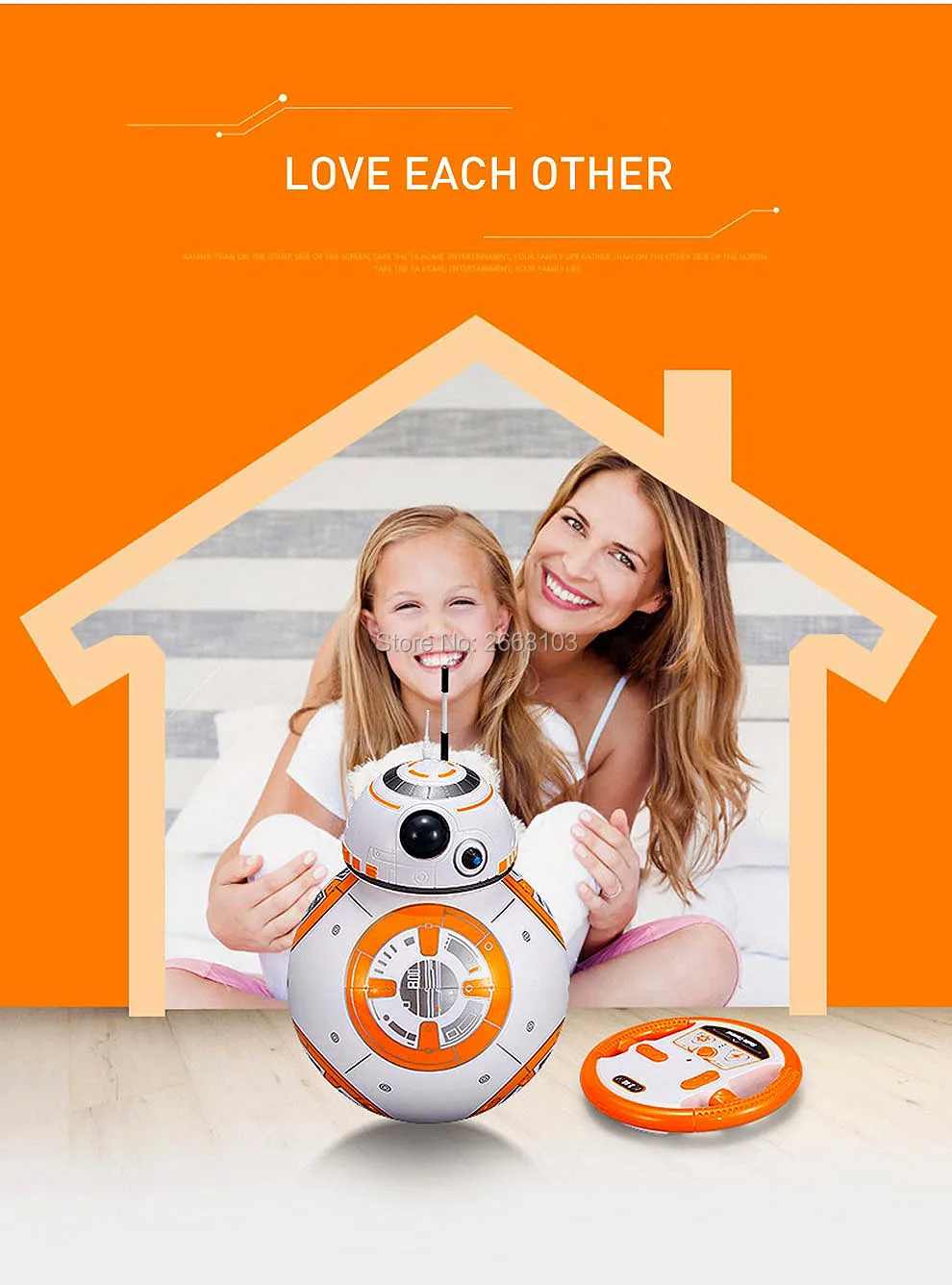 Звездные войны RC обновленный дроид со звуковым BB-8 мяч 2,4G пульт дистанционного управления BB 8 Интеллектуальный робот экшн-фигурка игрушки для детей модель