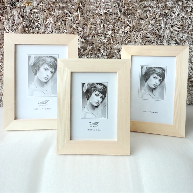 

Заводская деревянная фоторамка 6x8 дюймов (15x20 см рамка)