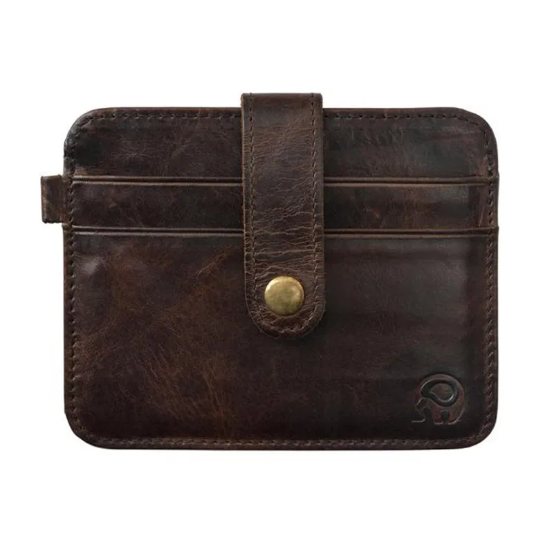 2017 тонкая кожаная сумка с несколькими отделениями для карт мужской кошелек