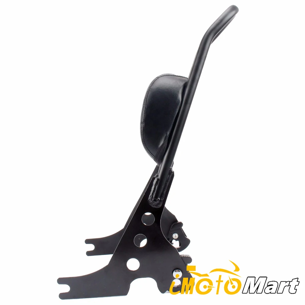 Мотоциклетная Съемная задняя пассажирская спинка подушка для подушки Sissy Bar
