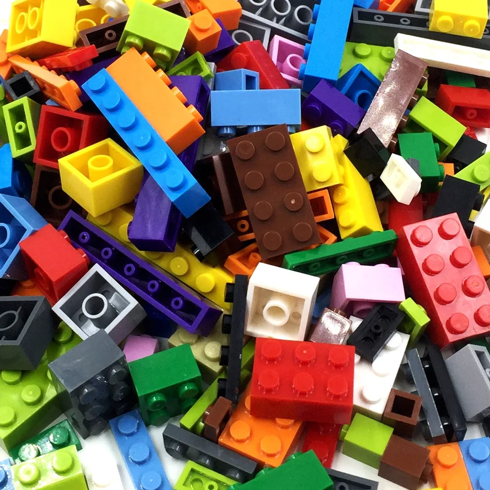 EKIND 1000 шт. наборы строительных блоков для LegoINGs DIY Кирпичи части друзей создателей