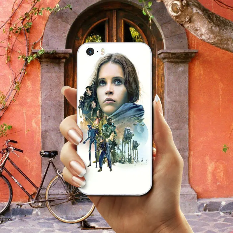 Hot Rogue One A Star Wars Story Soft TPU Silicone Mobile Phone Cases for iphone 6 6S 7 8 Plus 4 4S 5 5S SE X XR XS Max Shell | Мобильные