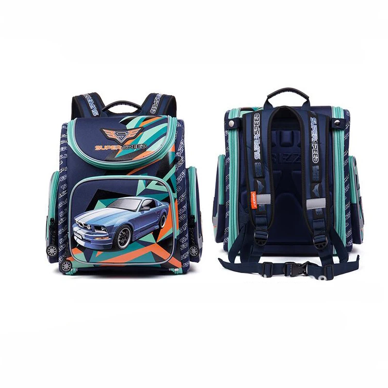 Школьные ранцы для мальчиков ортопедический Детский водонепроницаемый