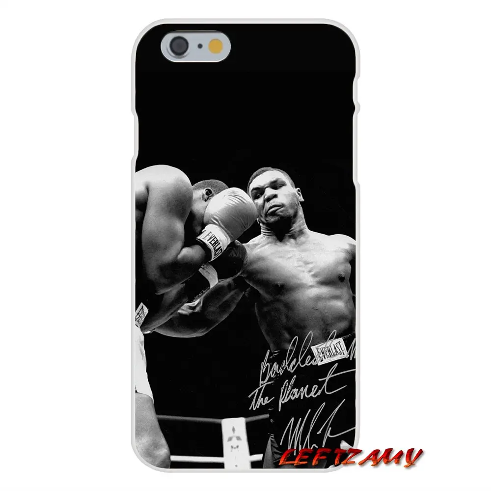 Аксессуары чехлы для телефонов Чехлы боксерские king Mike Tyson punch iPhone X 4 4S 5 5S 5C SE 6 6S 7 8