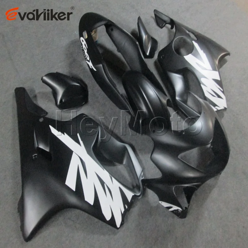 

ABS fairings for CBR600F4 1999 2000 black CBR 600F4 99 00 order motorcycle panels Injection mold