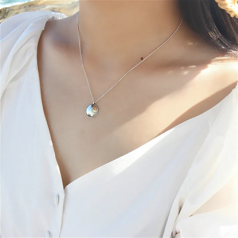 Flyleaf женское ожерелье из стерлингового серебра 925 пробы винтажное конопляного