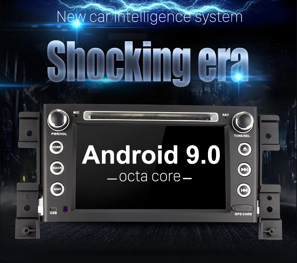 Eunavi ips Android 9,0 автомобильный dvd для Suzuki Grand Vitara 2005-2012 мультимедиа головное устройство gps радио gps плеер стерео gps навигация
