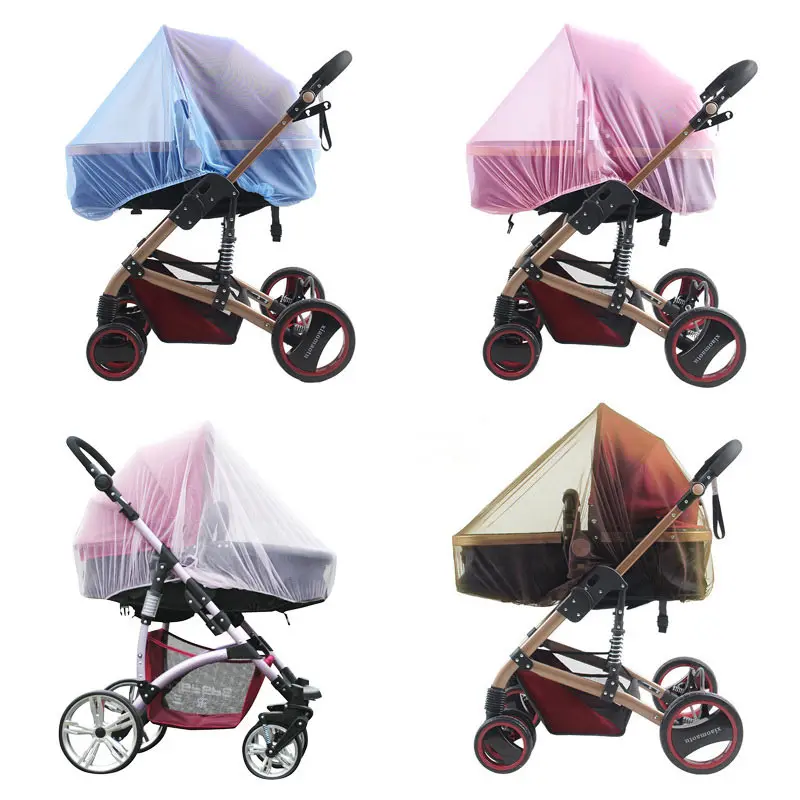 

Baby Stroller Accessories Mosquito Net All-enclosed Breathable Insect Mesh Net Pushchair Cover Crib Netting Outdoor Protect Need