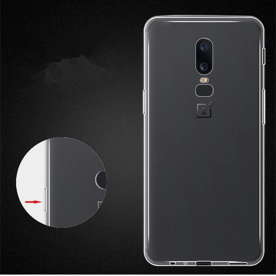 Для oneт Plus 6 T One Six 1 + силиконовый мягкий ТПУ чехол для телефона прозрачная задняя