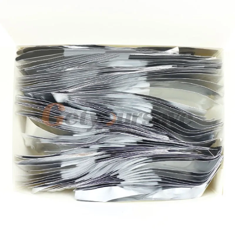 100 шт/партия алюминиевая фольга для ногтей Отмачивание акриловый Гель лак