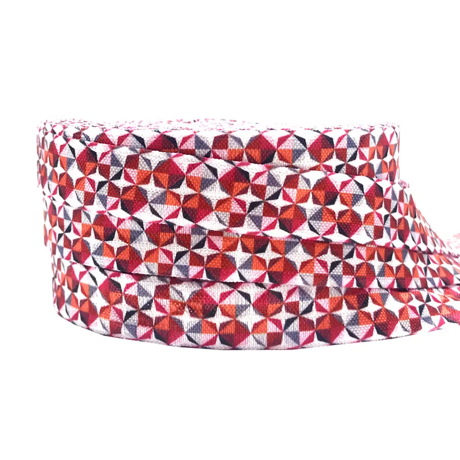 Горячая Распродажа 5/8 &quotс геометрическим принтом на голову эластичная повязка