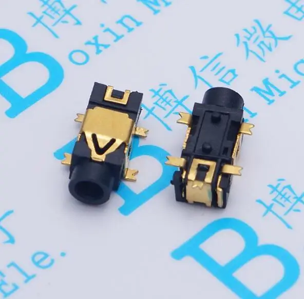 20 шт. разъем для наушников 2 5 аудио PJ 209 Pin пояс SMD Колонка гарнитура гнездо PJ209|seat