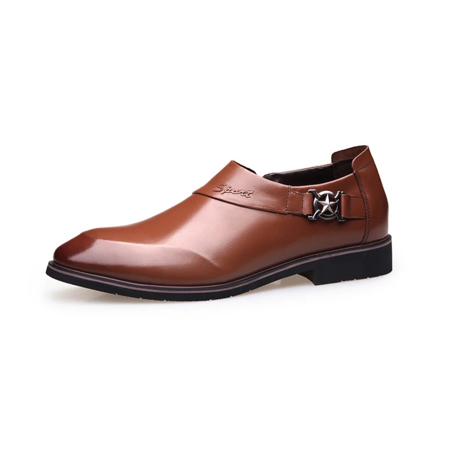 Annekoko Brand Fashion Designer Luxury Leather Formal Men Shoes Black Wedding Business Loafers Man Flats Office Plus Size | Обувь
