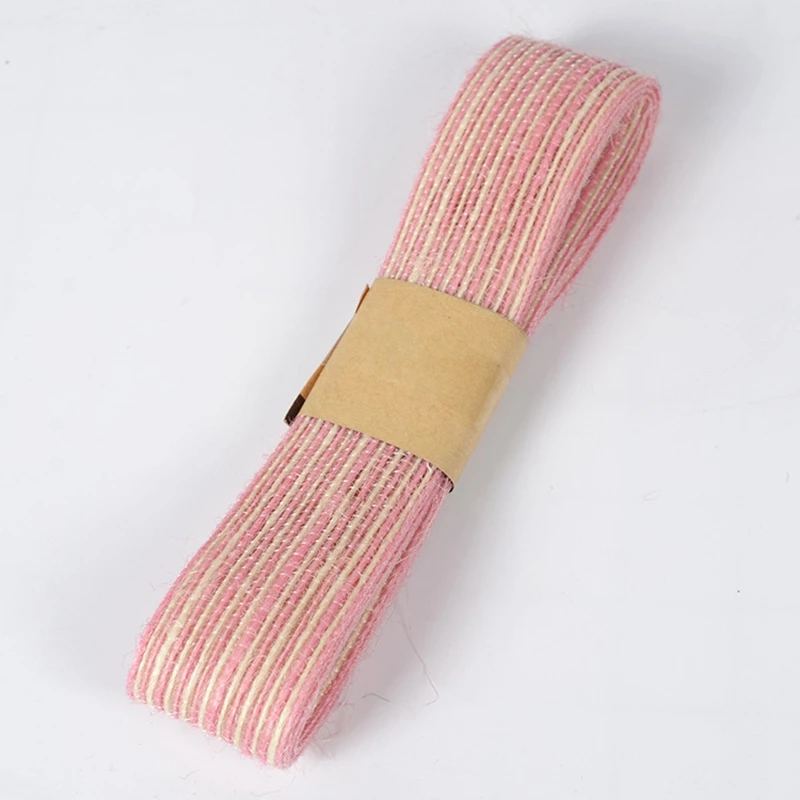 2 м джутовый шпагат рыбы шелковая Конопля украшение лентами цвета ленты рулон