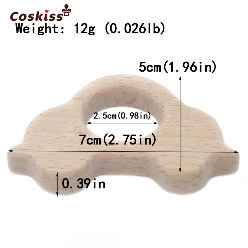 Детский Прорезыватель для зубов сделай сам из органического натурального бука