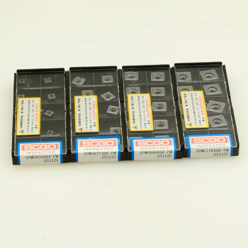 SPMG060204 SPMG07T308 SPMG090408 SPMG110408 U твердосплавные вставки для высокоскоростного сверла и быстрого сверления отверстие из нержавеющей стали
