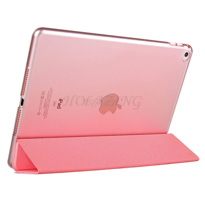 HOLAZING Ультратонкий Тонкий чехол с магнитом для iPad 9 7 2017 три раза Стенд Авто Смарт
