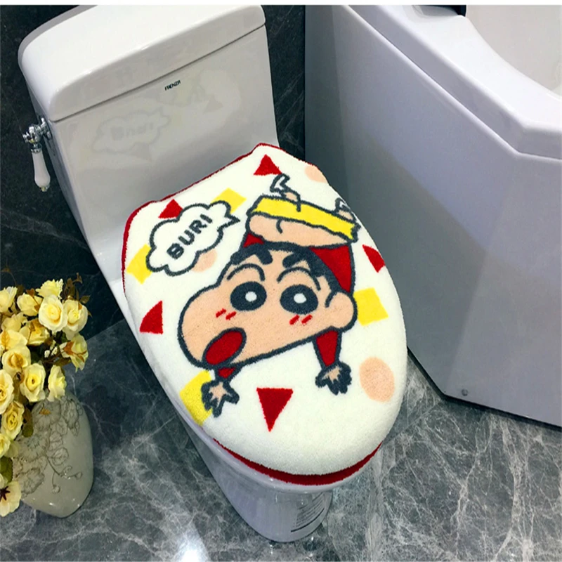Новый дизайн японский стиль милый подарок Shinchan мультяшный для ванной комнаты