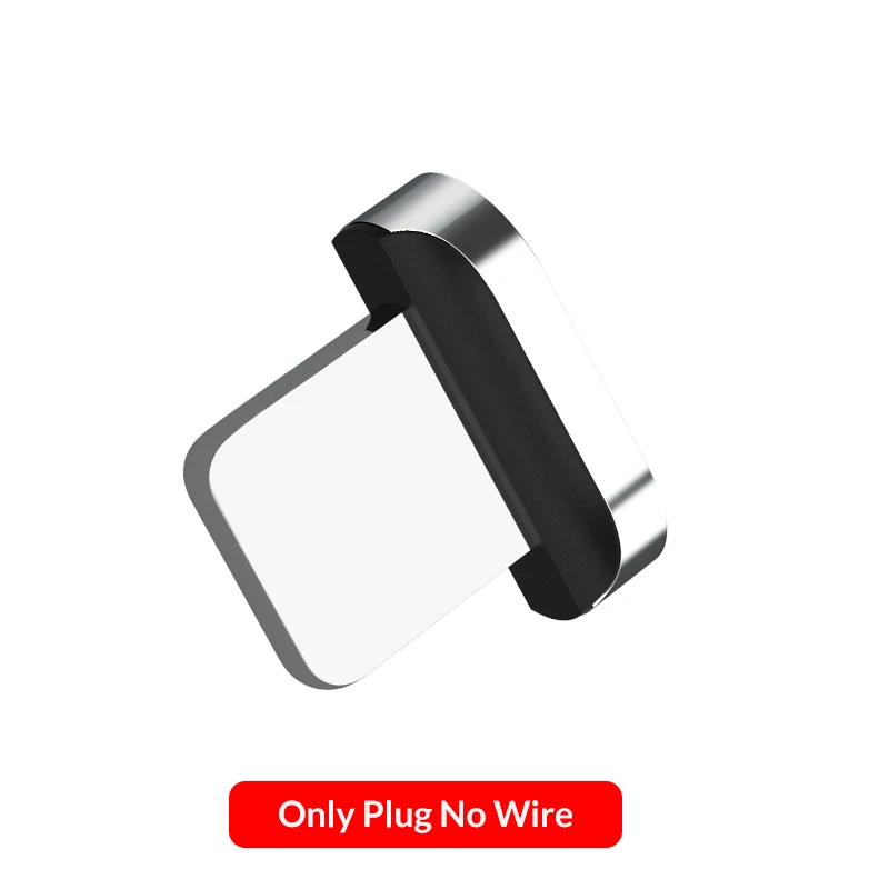 TOPK 1 м QC3.0 Магнитный usb кабель для зарядки type c usb c кабель для быстрой зарядки для iphone xr x xs Xiaomi redmi note 7 huawei кабель - Цвет: Only Plug No Cable