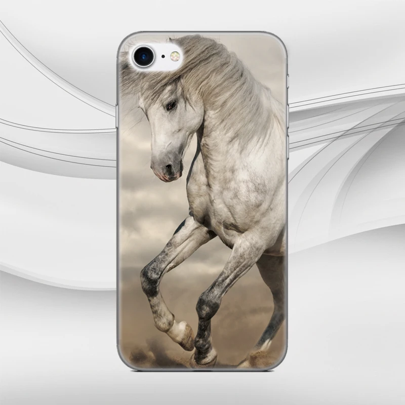 Принт чехол Horse чехол TPU чехол для телефона для Wiko View 2 Go XL/U Feel Lite/Lenny 5 4 Джерри Tommy Гарри Солнечный 2 3 Plus чехол