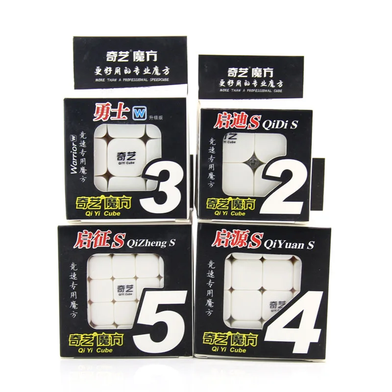 QIYI 2x2 3x3 4x4 5x5 Магия Пазлы Cube воин QIDI S Скорость кубики QIYUAN QIZHENGS magico Cubo игрушечный