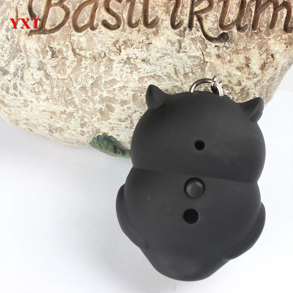 Черная сова птица LED сделать звук и светильник прекрасный новый модный милый